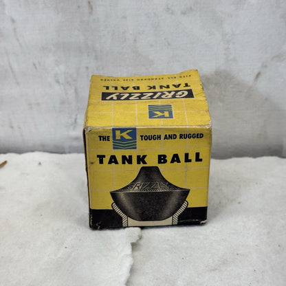 NOS Vintage Grizzly Tank Ball