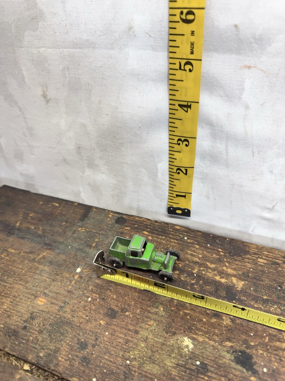 Vintage Tootsie Toy Green Truck 