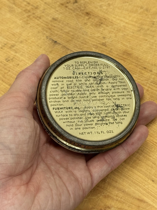 Black & Decker Electric Wax Vtg Tin #1324