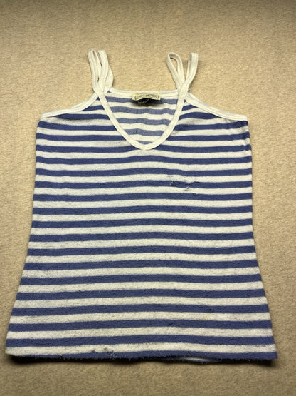 1980-90s Women’s Terry cloth Straps W/stripes