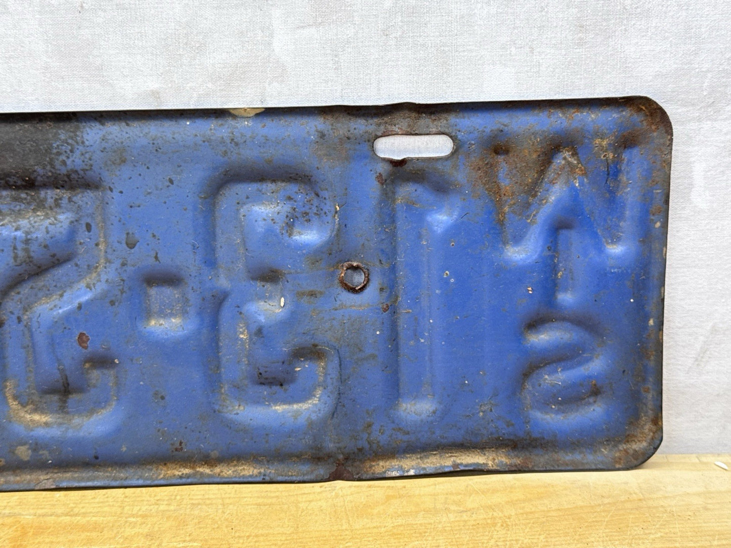 1931 Wisconsin License Plate #1132