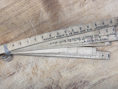 The Franco Prussian Model Scale Heavy Paper Measure #S1520
