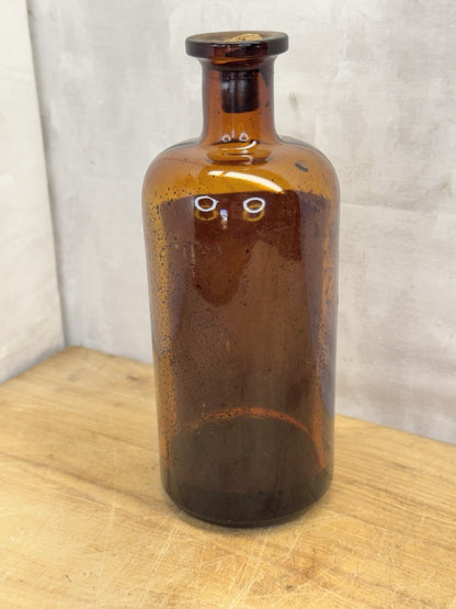 Brown Medical Bottle Pre Prohibition #S1419