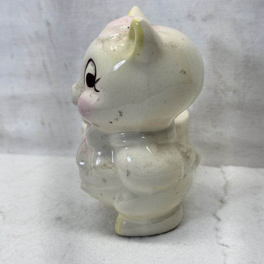 Vintage Shawnee Pottery Porky Pig Ceramic Planter