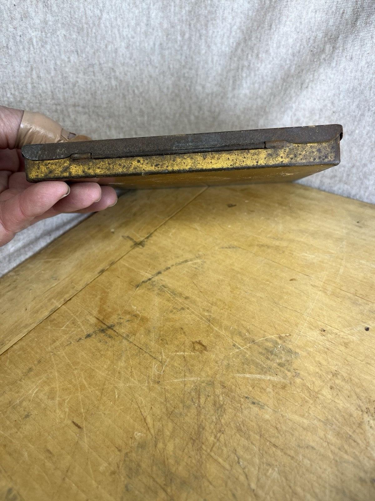 Vintage Old Gold Empty Cigarette Tin