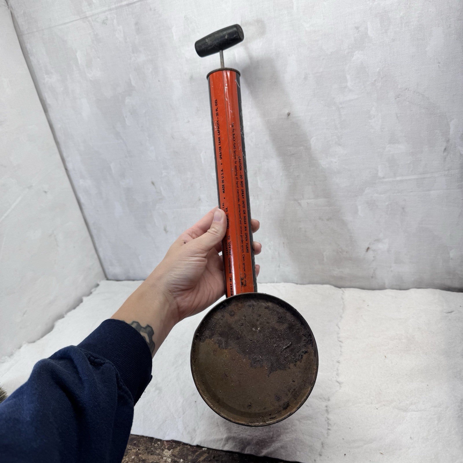 Black Flag Vintage Sprayer 