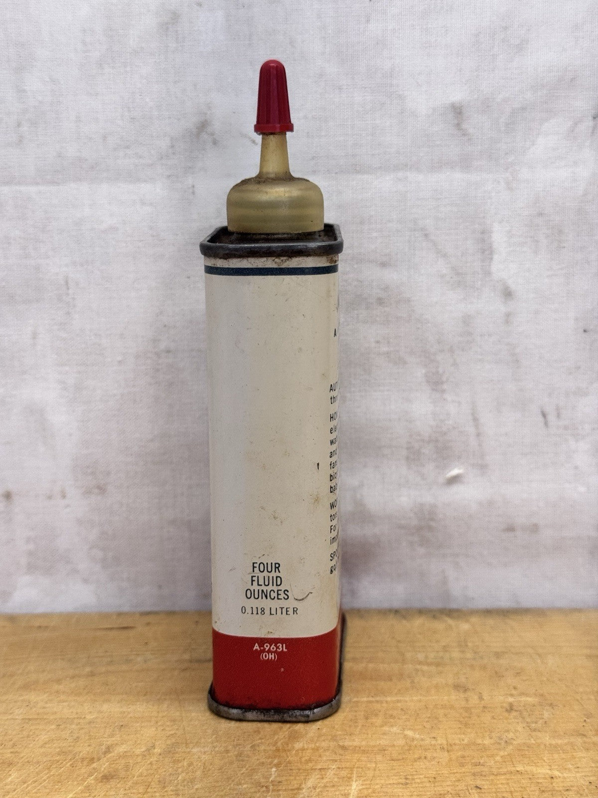Mobil handy oiler Vintage Tin #1122