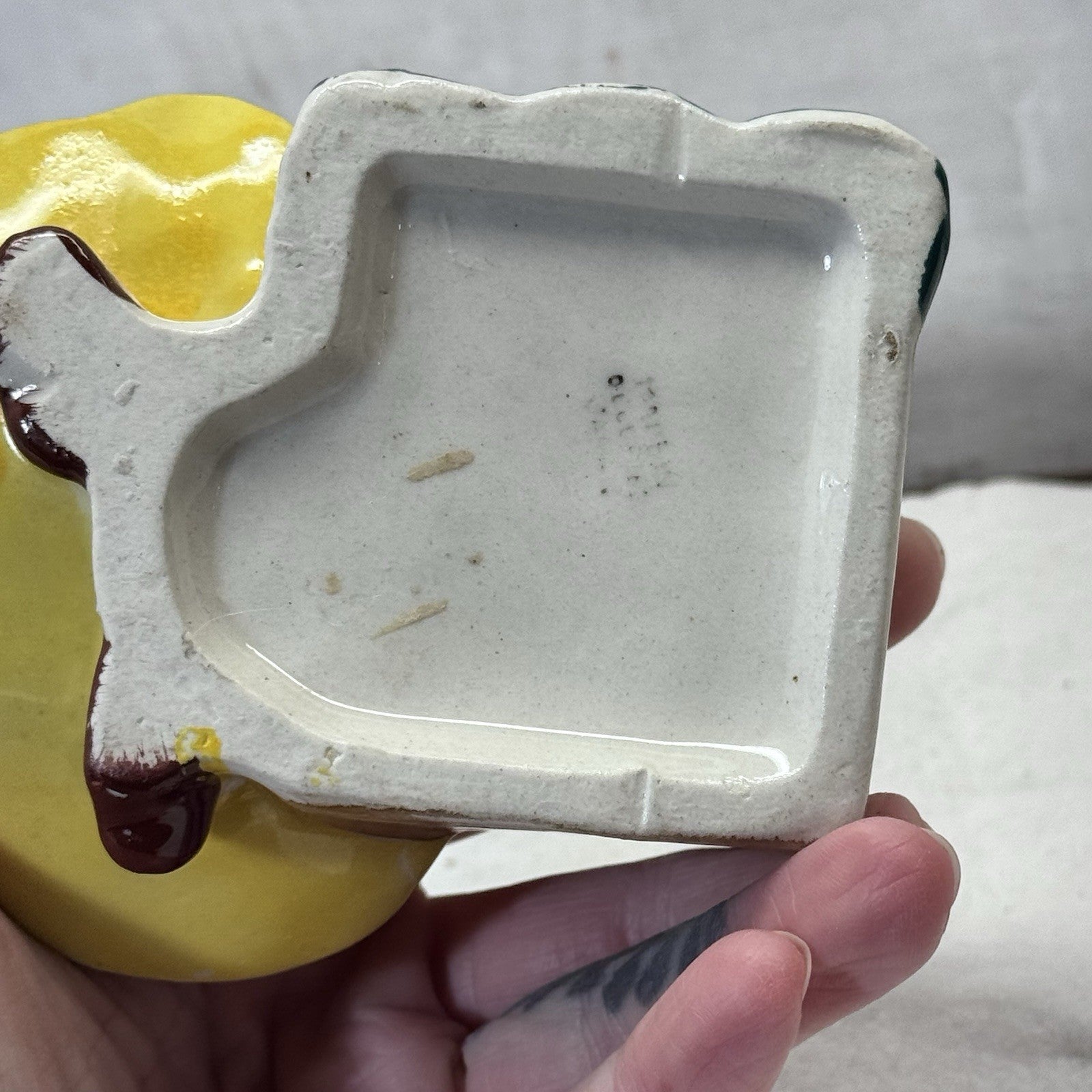 Girl Figurine Planter Vase Vintage Occupied Japan