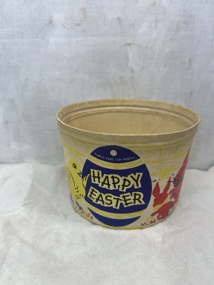Continental Car Co. Easter Waxed Cardboard Container Vintage