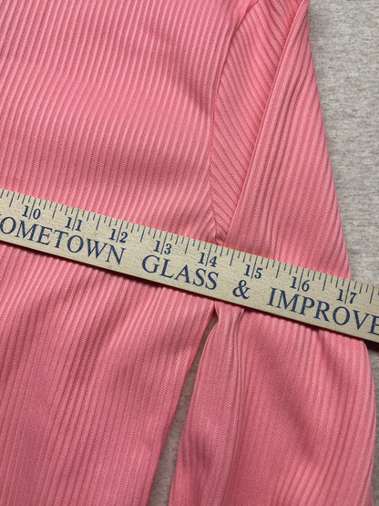 1960s Women’s Knit Peach L Sleeve Back Zipper 