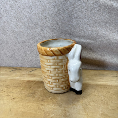 Donkey Toothpick Holder / Planter Vintage Small Occupied Japan