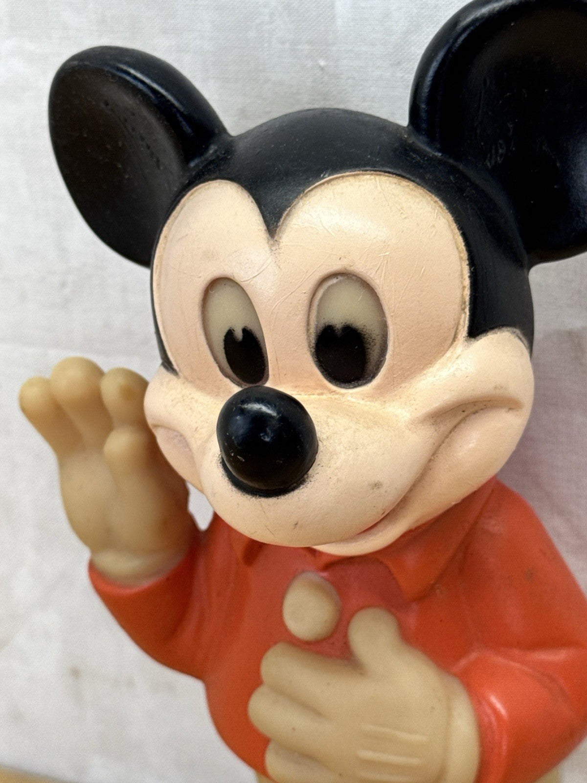 1978 Mickey Mouse Squeeze Toy by Gabriel Cbs Toys #1178