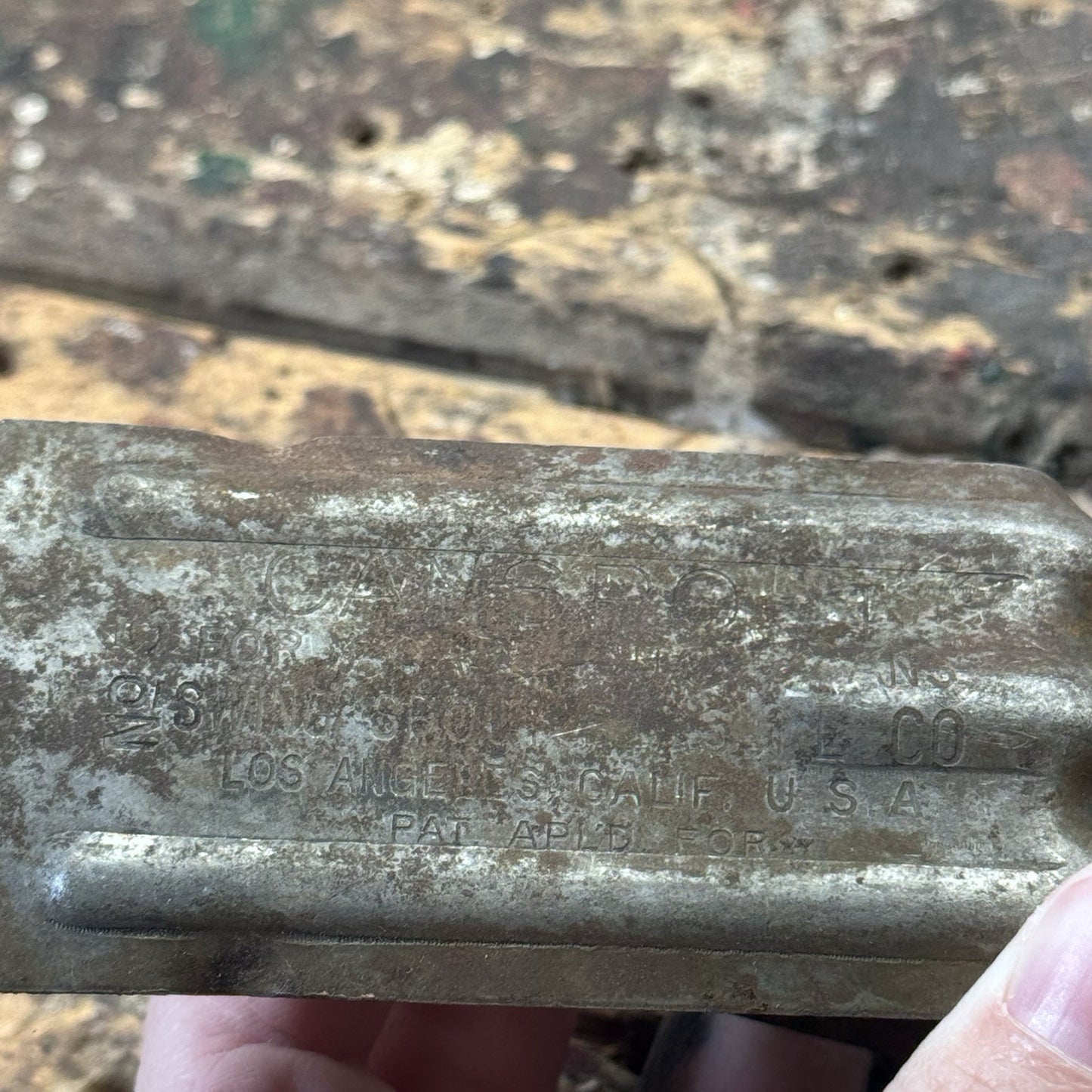 Vintage Oil Can Dispenser Spout Metal