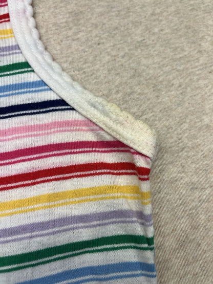 1970s Women’s Striped Knit Tank Top