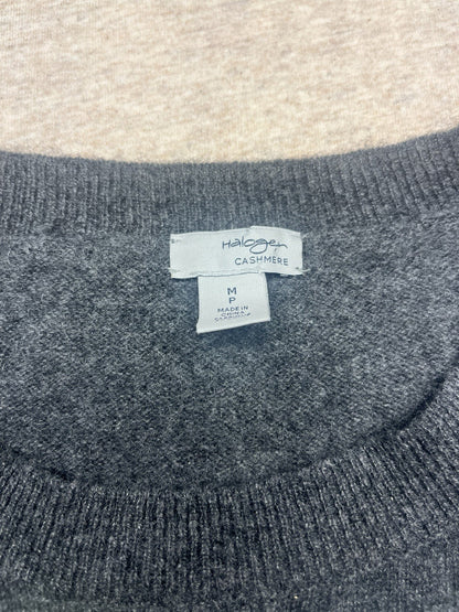 Haloger Women’s Cashmere Medium Petite Grey Sweater