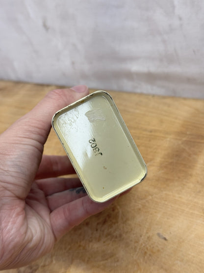Talc For Men Vtg Powder Tin #1368