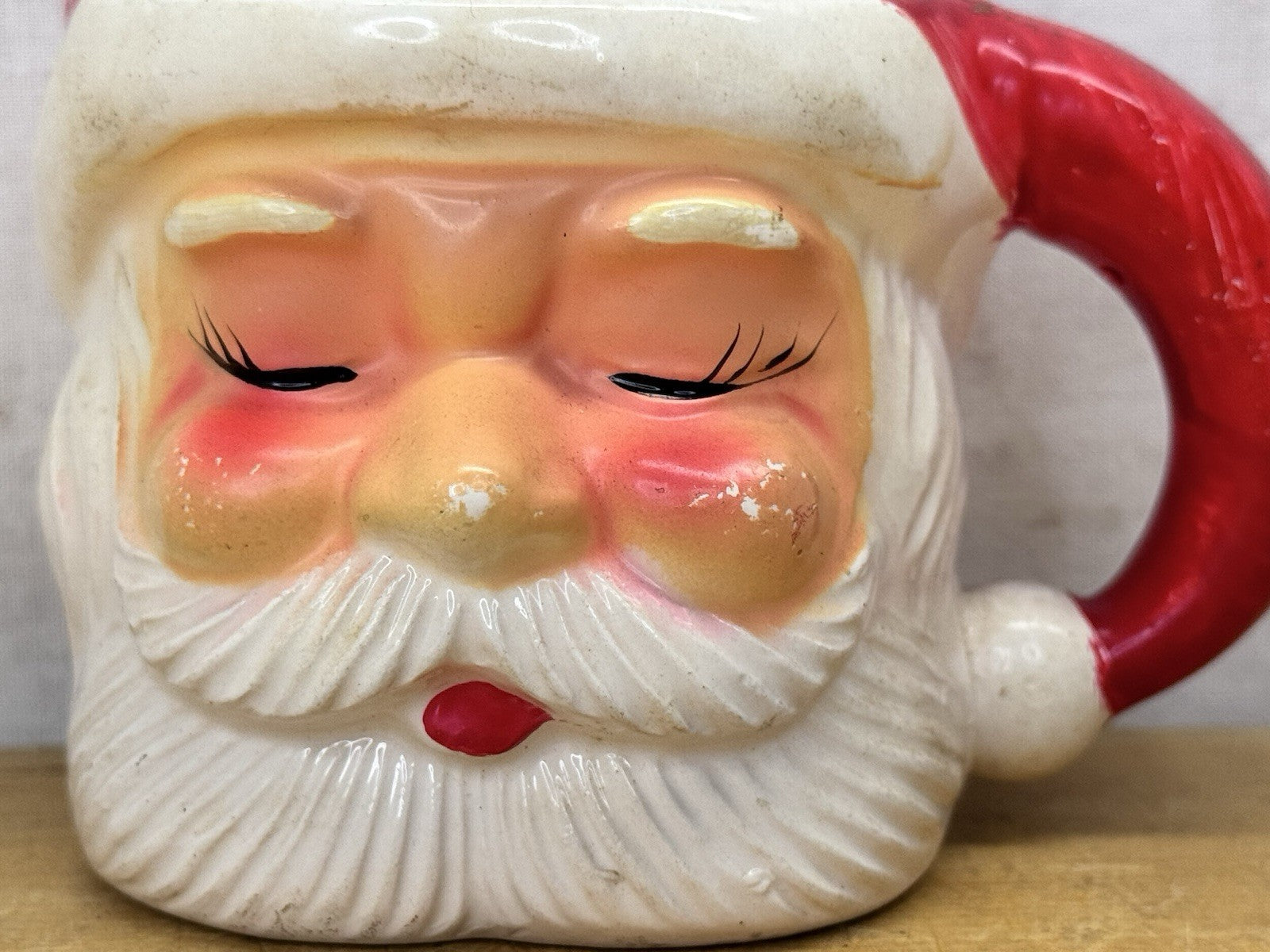 Vintage Japan Santa Mug #1097