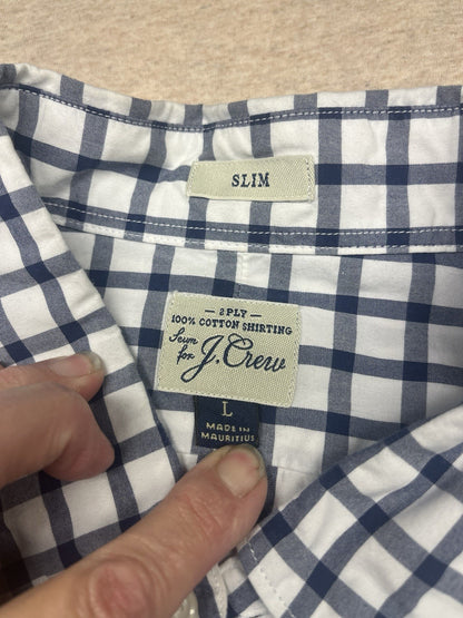 J Crew Slim Men’s Large Shirt