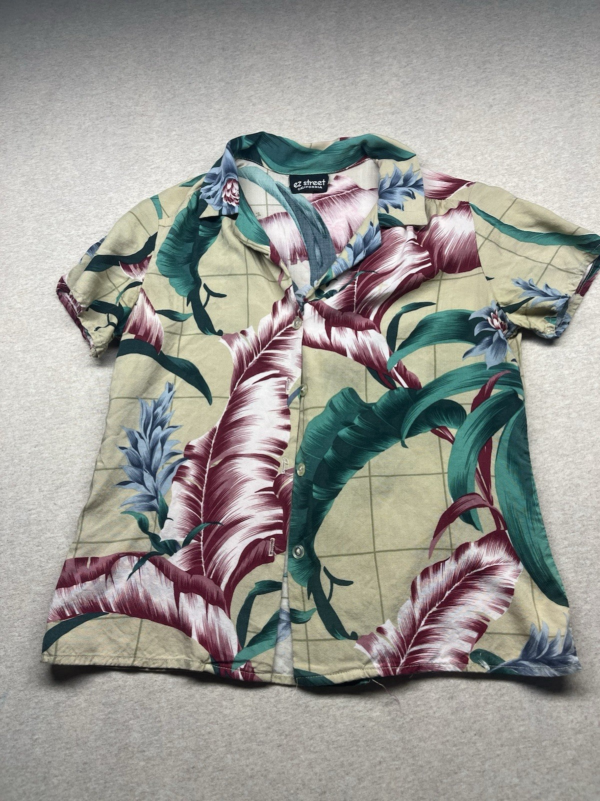 1980s Women’s Ez Street S Sleeve Cotton Shirt