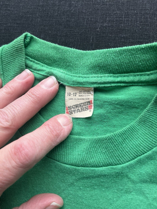 1980s YOUTH Green Oakfield Tshirt