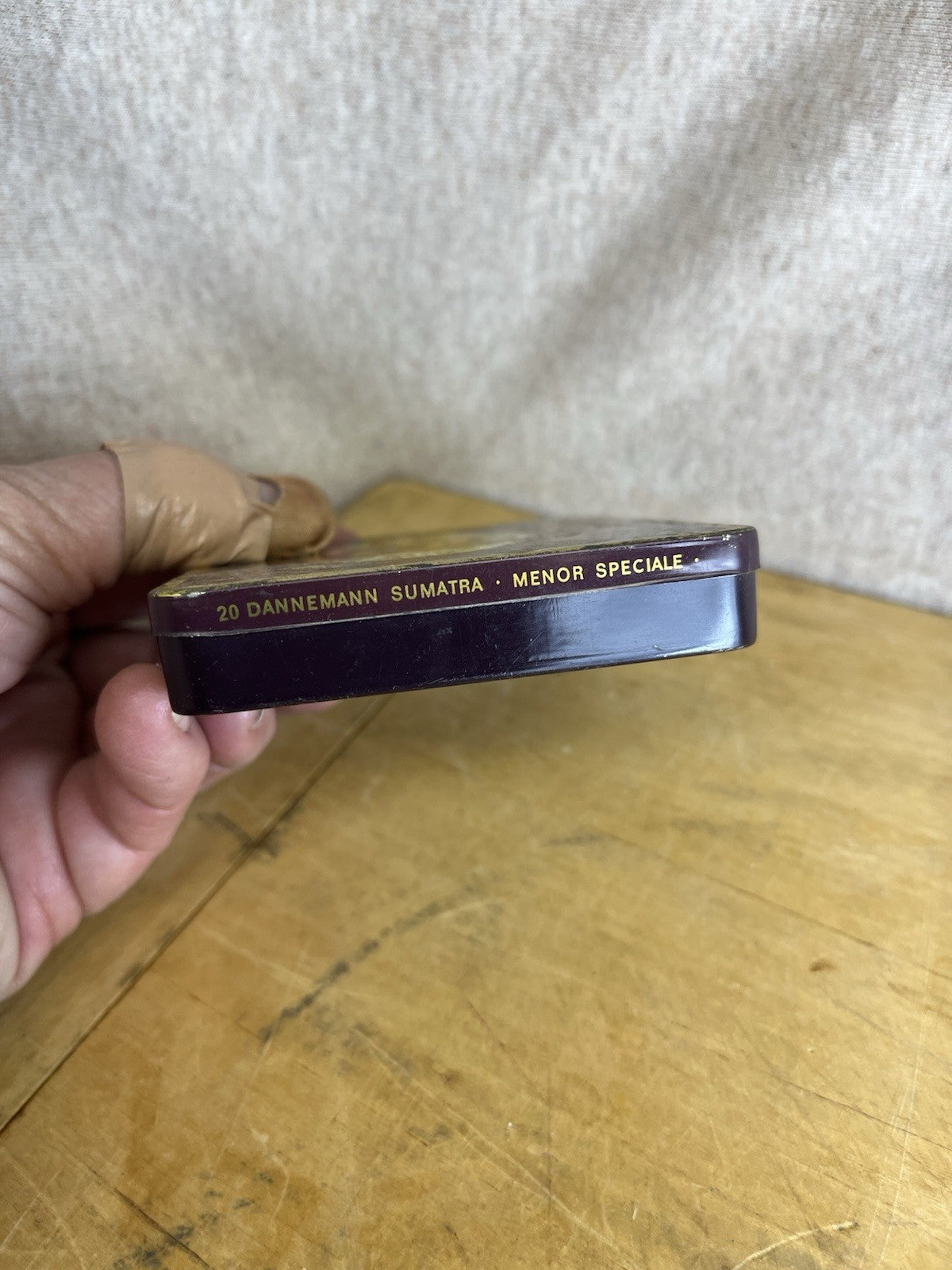 Sumatra Dannemann Tobacco Tin Empty