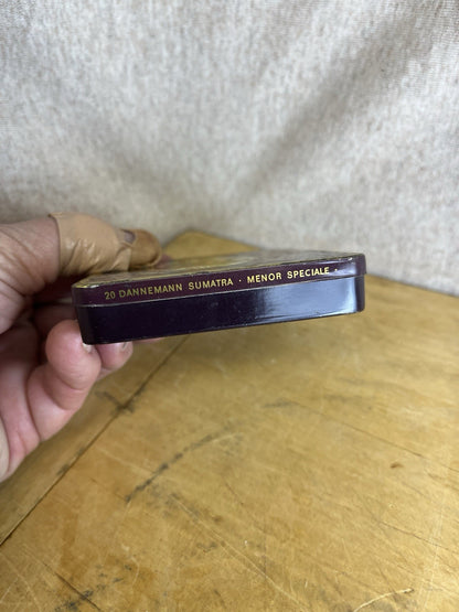 Sumatra Dannemann Tobacco Tin Empty