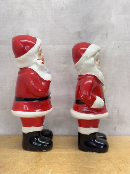 Ceramic Santa clause Figurines Made In Japan #1140