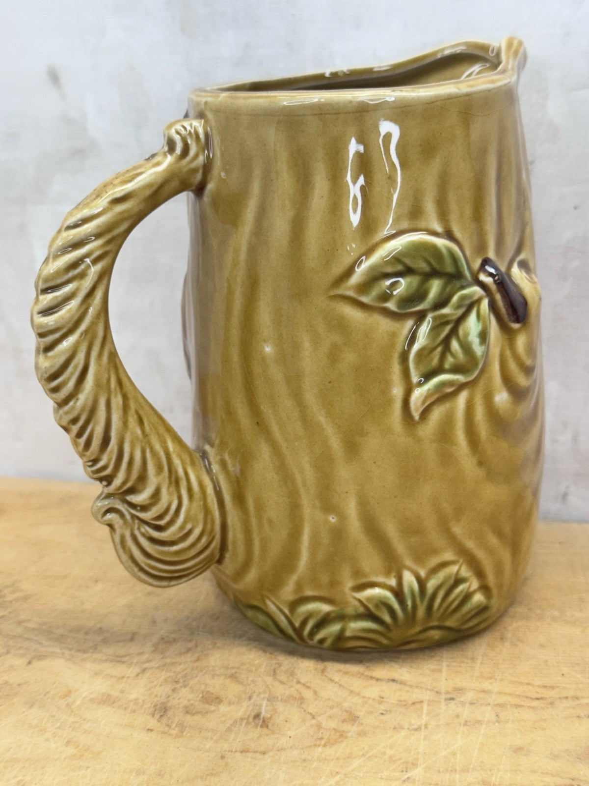 Ceramic Squirrel Pitcher Vintage #1116