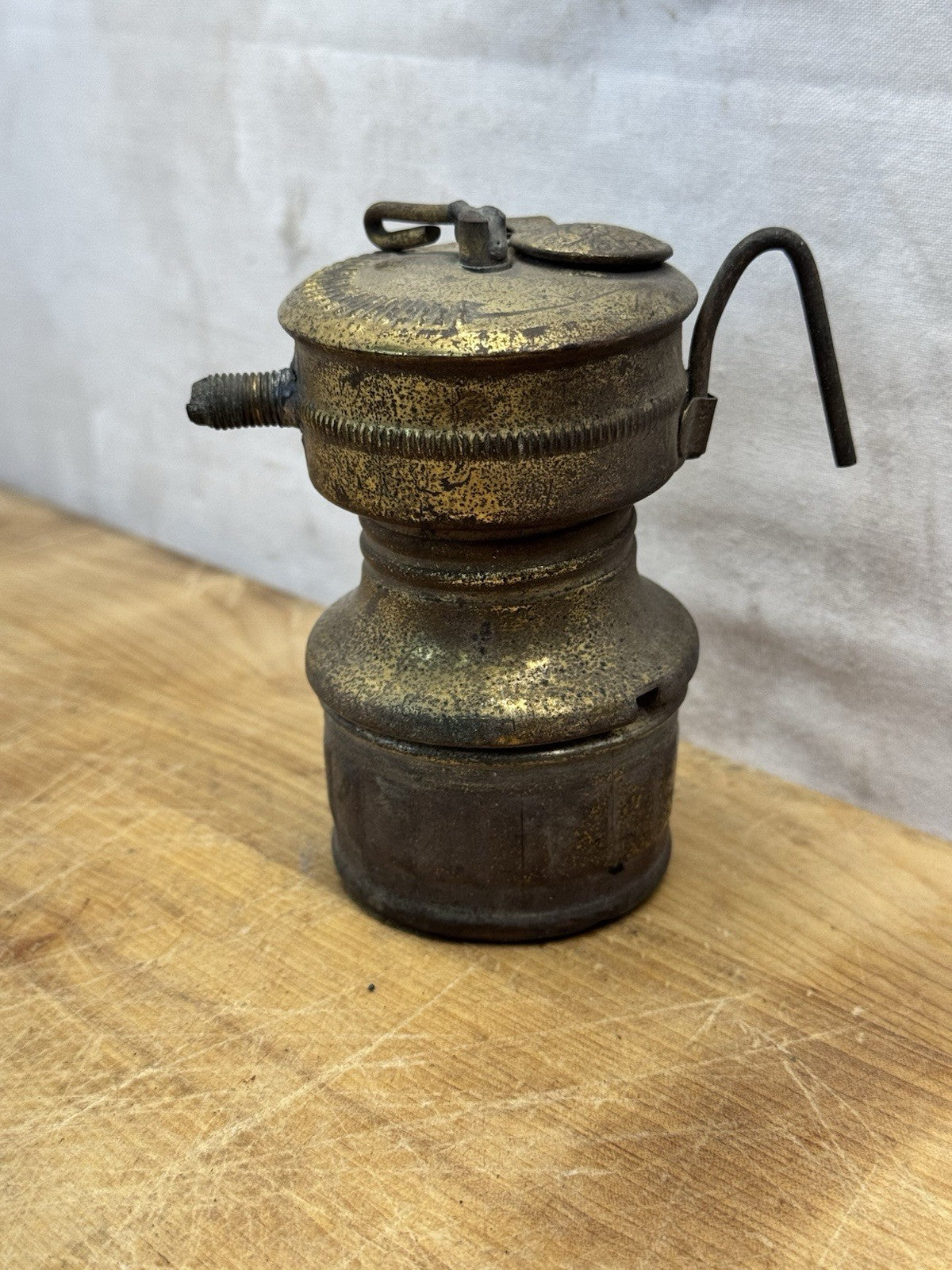 Vtg Antique Early 1900s  Miners Lamp #1427