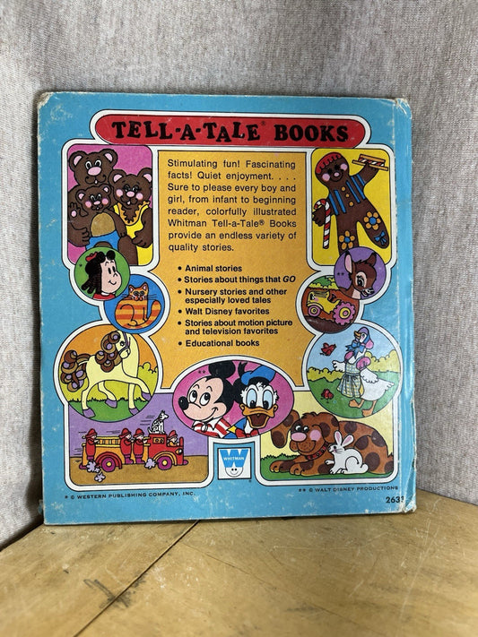 Child’s Rescuers Walt Disney Book