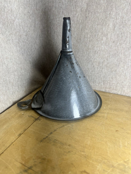 Enamel Grey Funnel