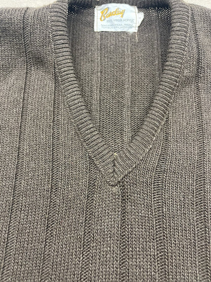 1950s Grandpas Barclay Brown Sweater Vest