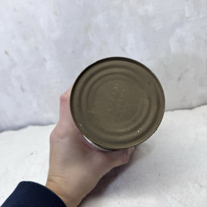 Quaker Bleach Tin Can Paper Label Vintage Empty 