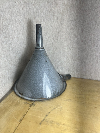 Enamel Grey Funnel