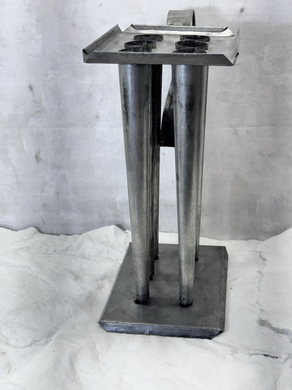 Tin Candle Mold Vintage #S-1965