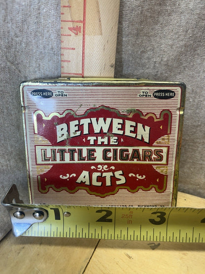 Between The Acts Empty Cigar Tin