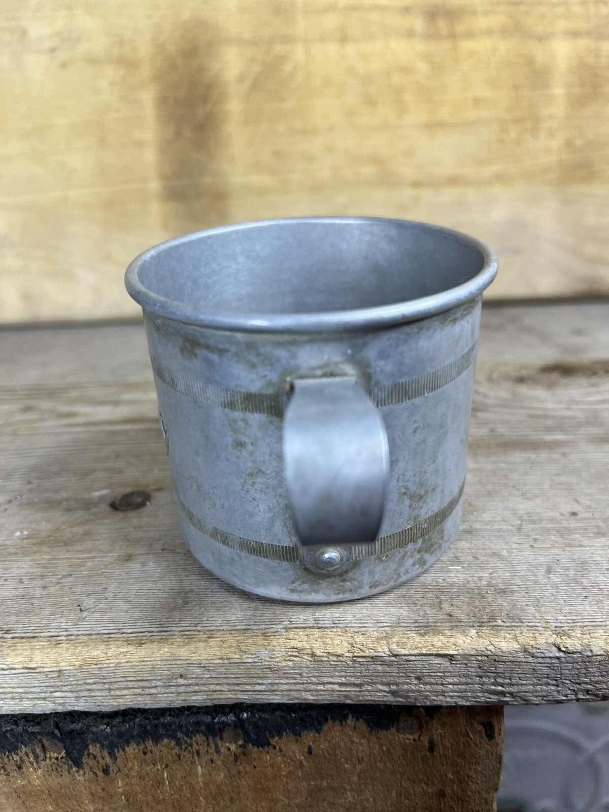 Vintage Aluminum Baby Cup,collectible 
