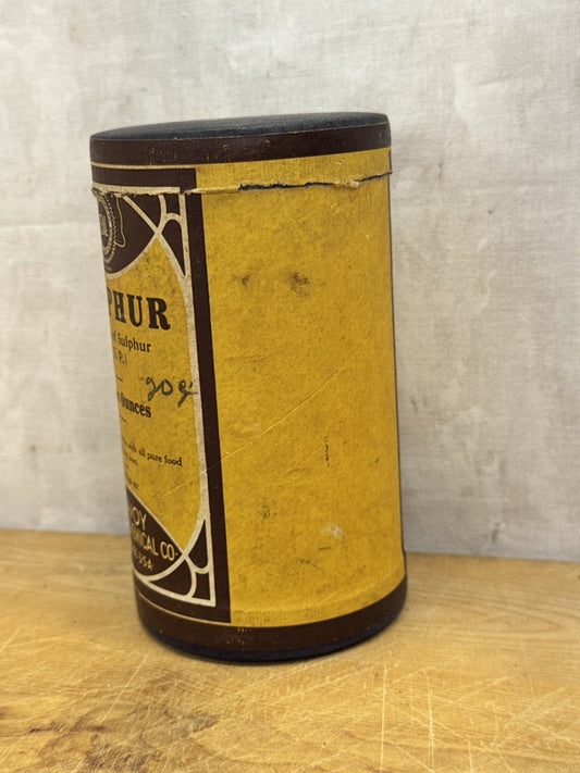 Savoy Drug & Chemical Co Container Empty Antique #1177