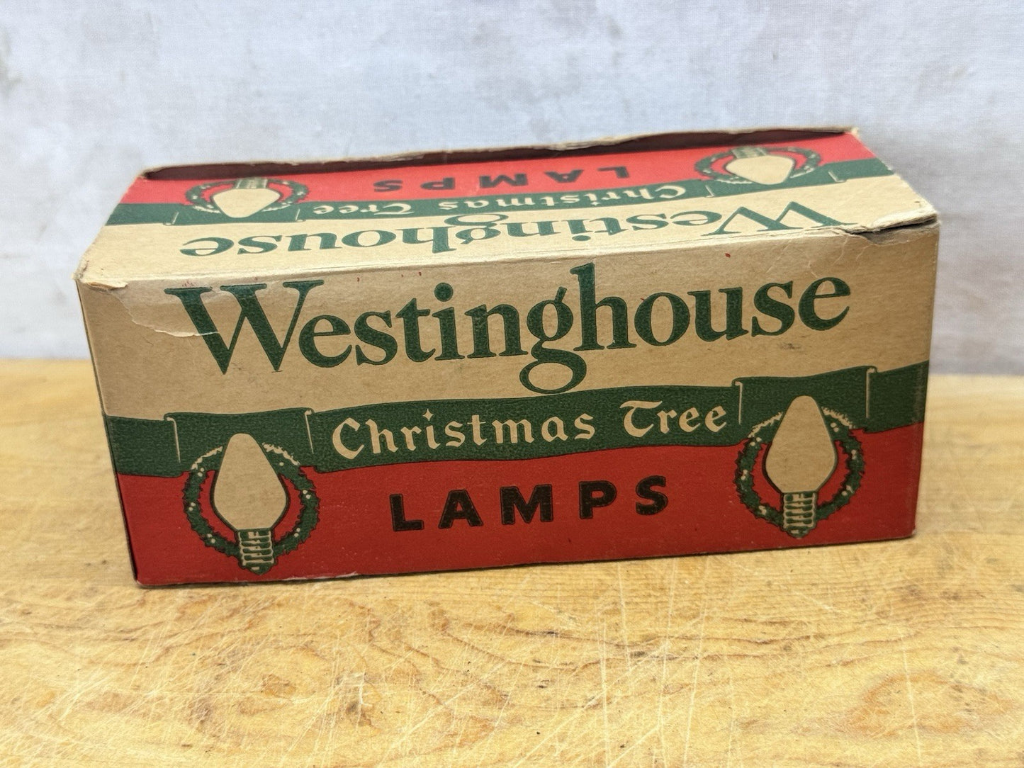 Westinghouse Christmas Tree Lamps Vtg #1307