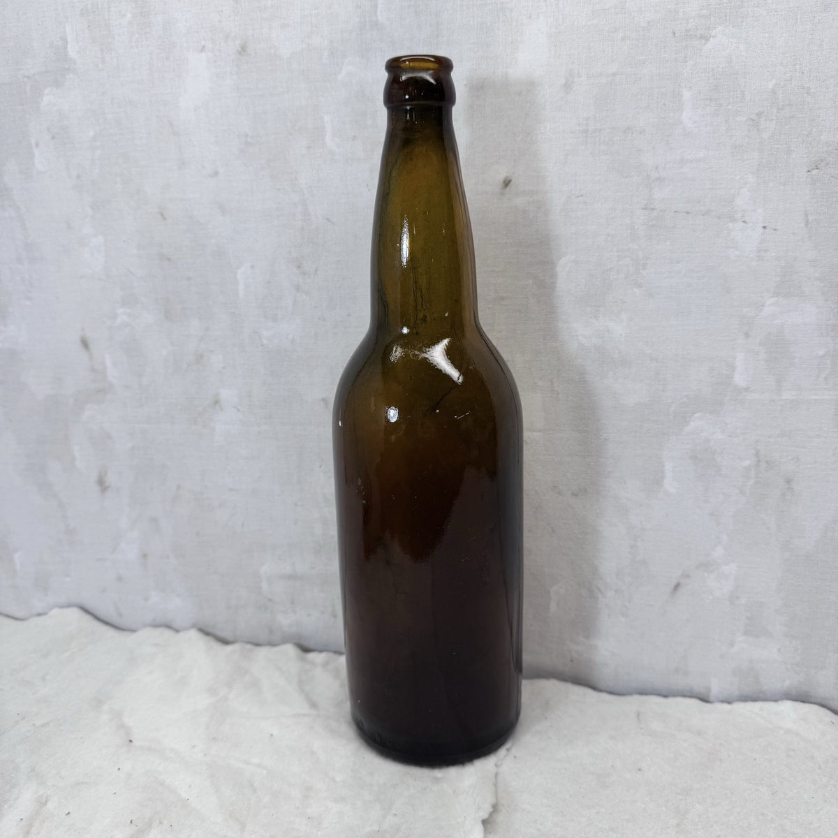Huebner Toledo Ohio Breweries Co. Brown Vintage Bottle Empty