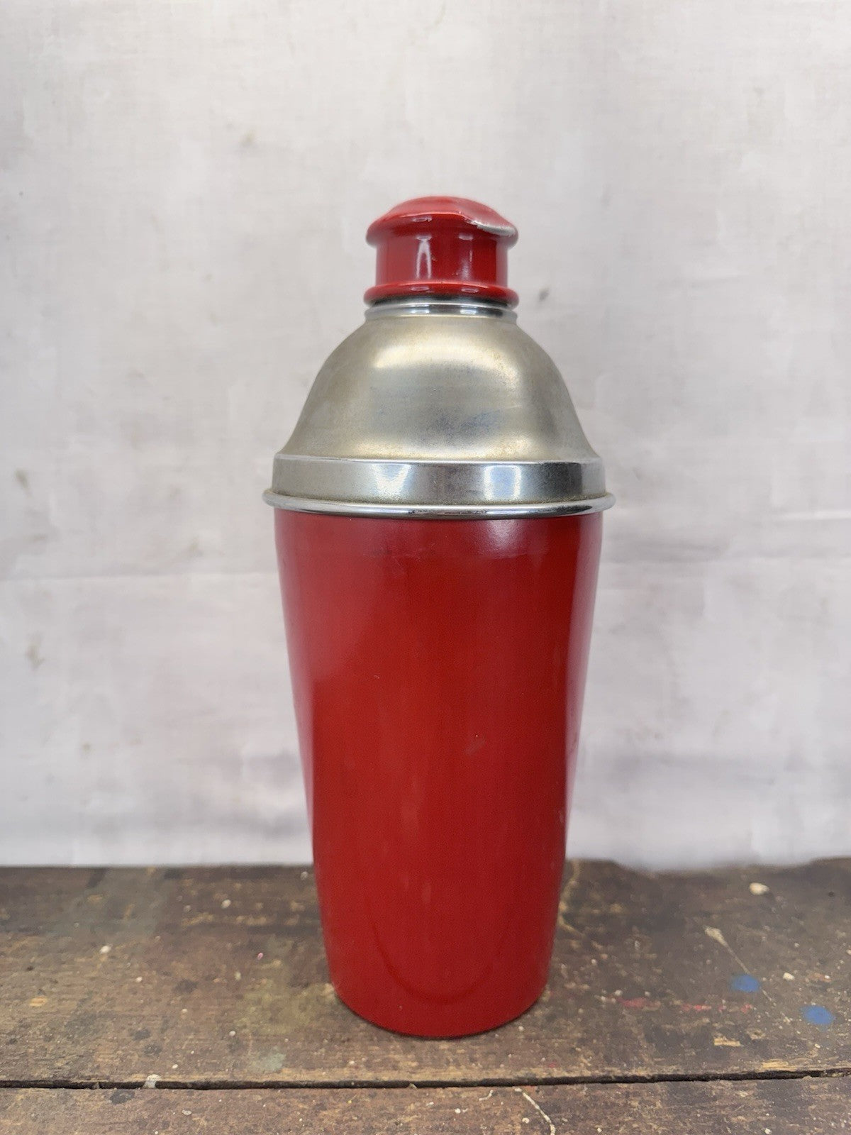 Vintage Red Rooster Cocktail Shaker #1011