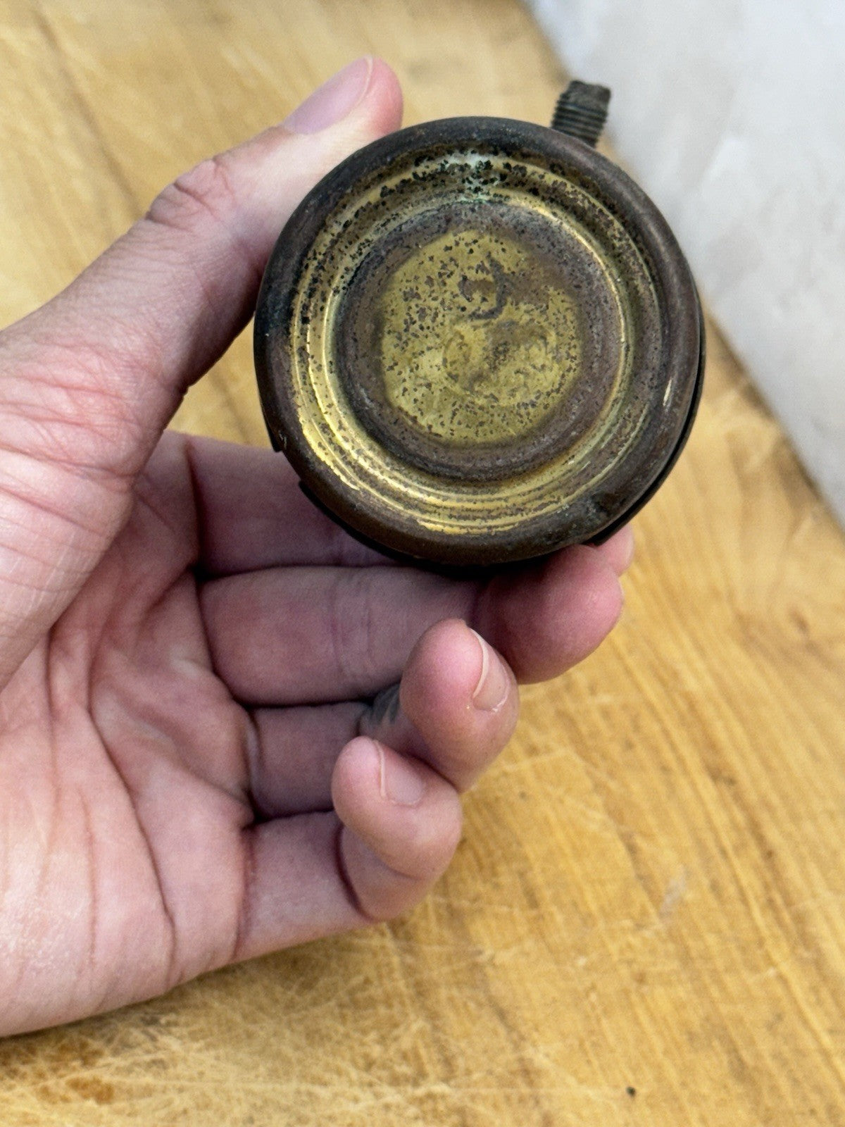 Vtg Antique Early 1900s  Miners Lamp #1427