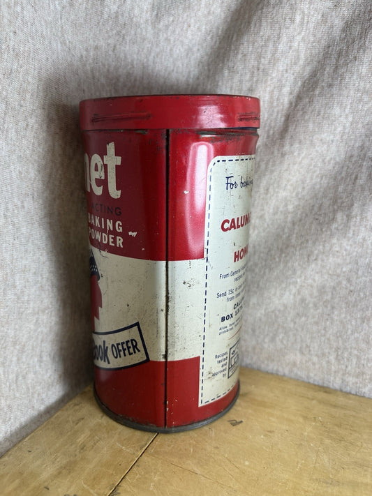 calumet baking powder tin Vintage Empty 