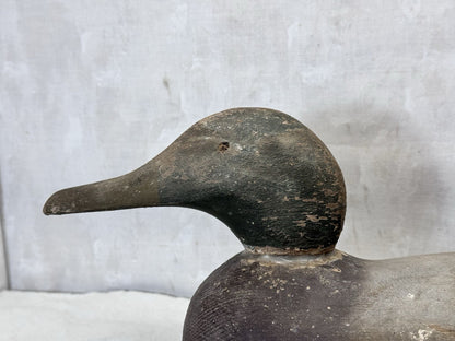 Vintage Wooden Painted Hunting Duck Decoy