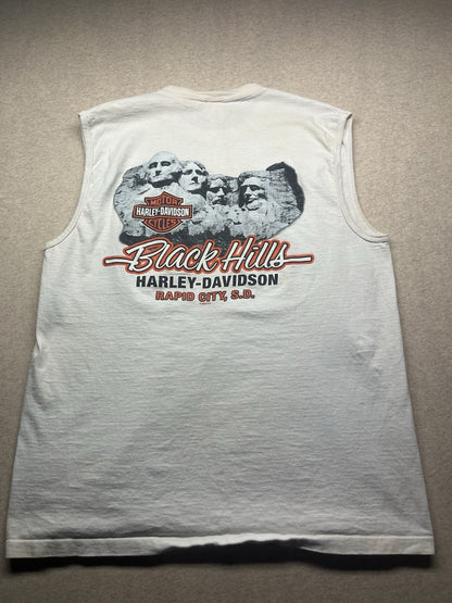 Harley Sturgis Men’s XL Wht Sleeveless