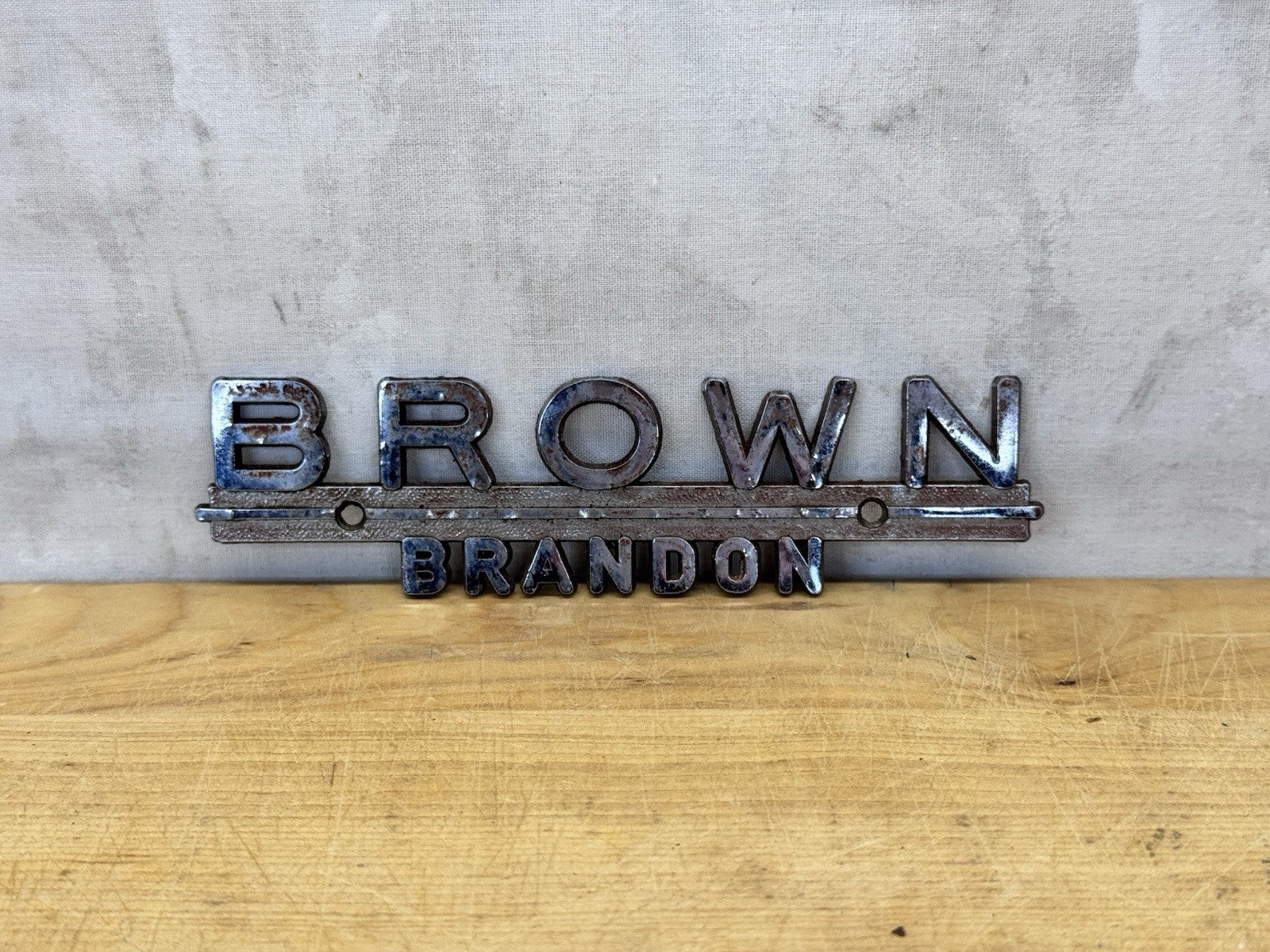 Brandon Wi Car Emblem #1075