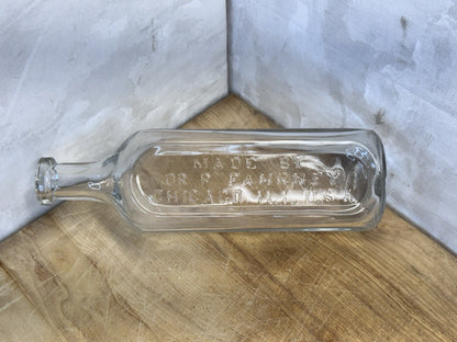 Dr P Farney Chicago Illinois Vtg Bottle #S-1554