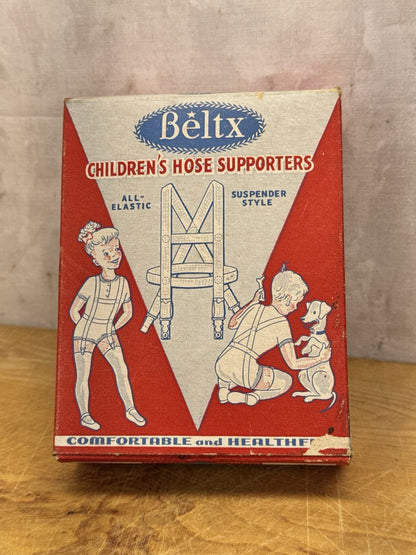 Beltx Children’s Hose Supporters NOS Antique #1179