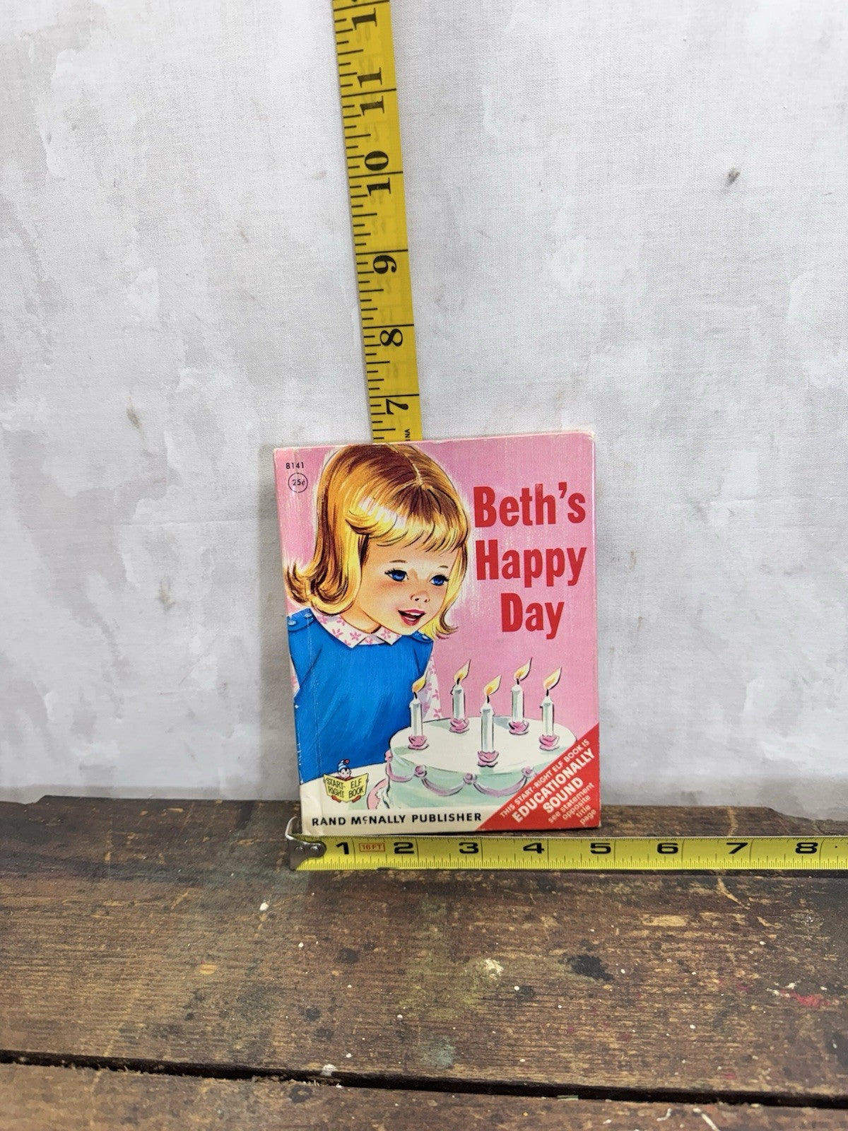 Beth’s Happy Day Start Right Elf Book Rand McNally Children’s Vintage Book