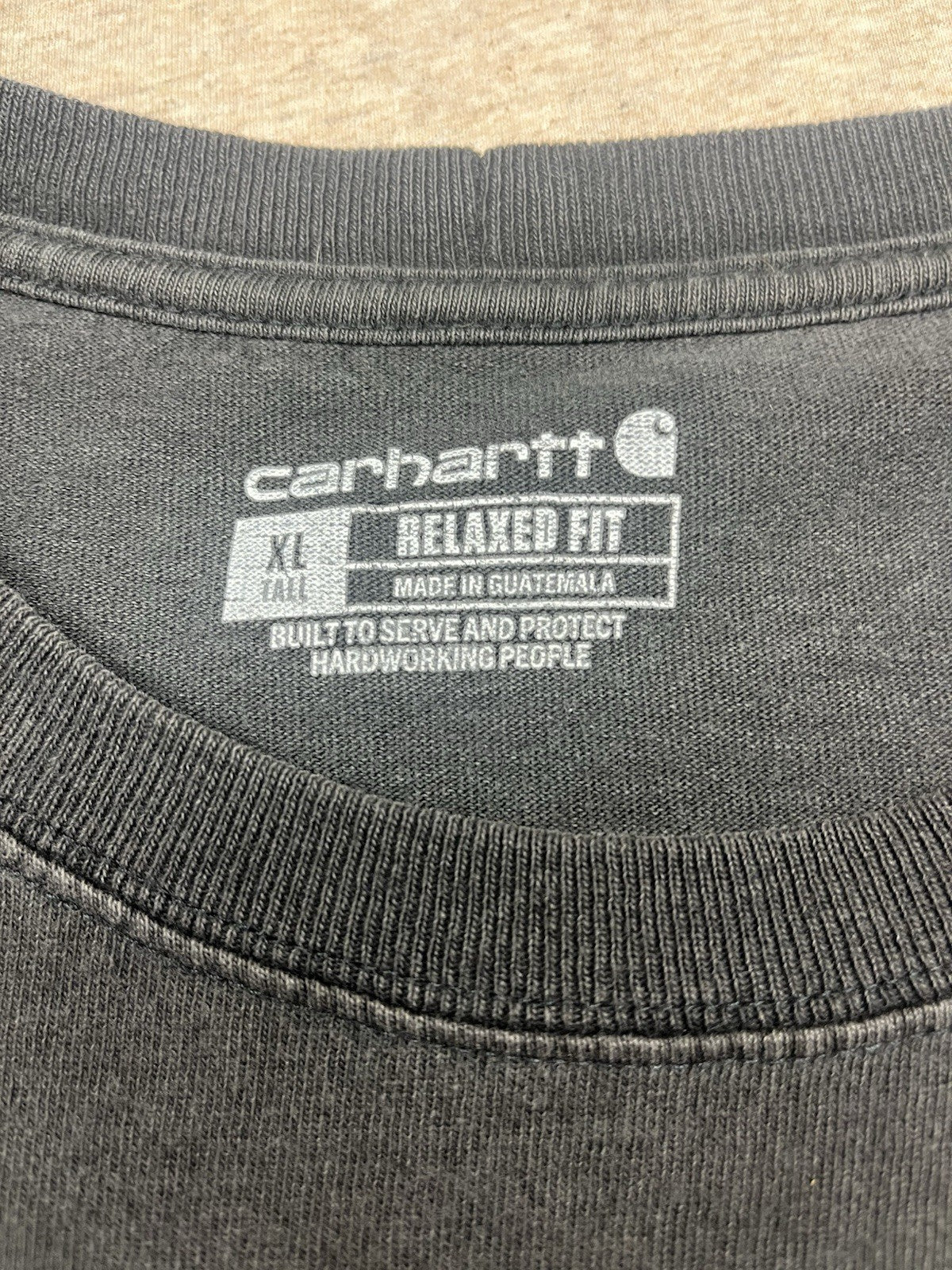 Carhartt  Tshirt Men’s XL Loose Fit Black